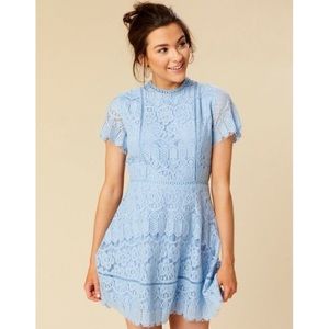 Alter’d State Blue Lace Dress
